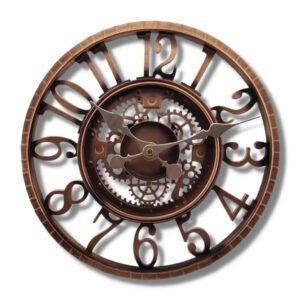 Horloge Industrielle Vintage Authentique