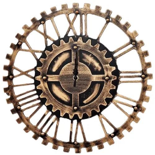 Horloge Murale Effet Industriel Vintage 2 Horloge Murale Effet Industriel Vintage