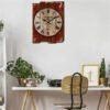 Horloge Rectangulaire Industrielle Bois Massif Authentique 19 Horloge Rectangulaire Industrielle Bois Massif Authentique
