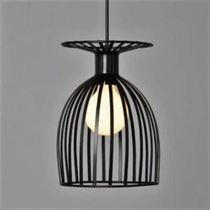 Lustre Industriel Métal Patiné Vintage Authentique