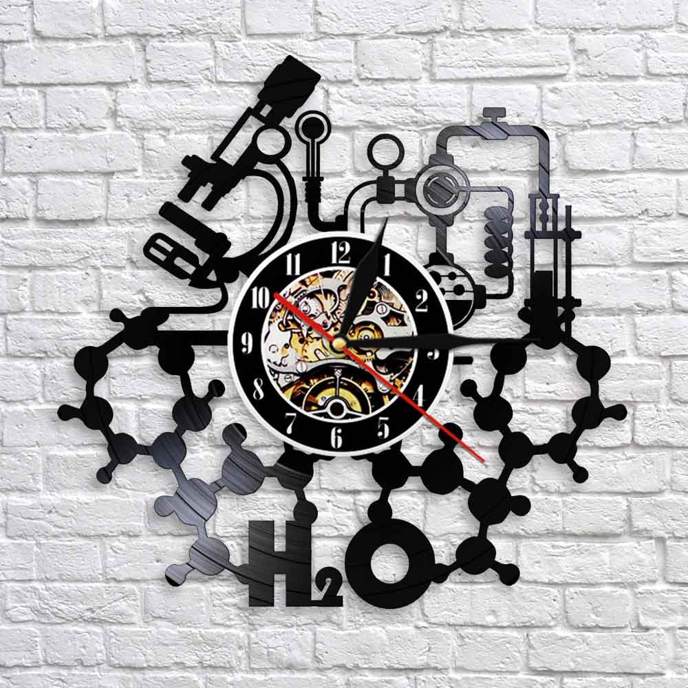 Horloge Industrielle À Thème Scientifique Rétro 2 Horloge Industrielle À Thème Scientifique Rétro
