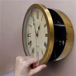 Horloge Industrielle Coffre Mécanique Atelier Authentique