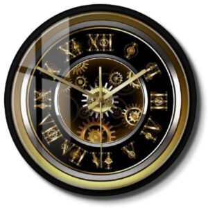 Horloge Industrielle Contemporaine Atelier Authentique Design