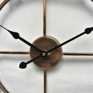 Horloge Industrielle Cuivre Authentique Artisanale Exceptionnelle