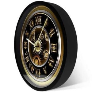 Horloge Industrielle Murale Style Vintage