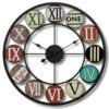 Horloge Industrielle Murale Style Vintage Authentique