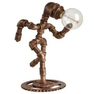 Lampe À Poser Industrielle Contemporaine Authentique