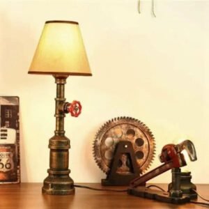 Lampe À Poser Industrielle Rétro Authentique