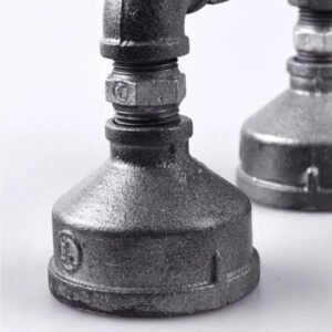 Lampe À Poser Industrielle Tuyau Authentique