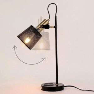Lampe À Poser Industrielle USB Chic