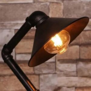 Lampe De Bureau Industrielle Vintage Authentique