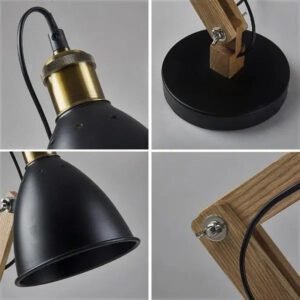 Lampe À Poser Industrielle Rétro Authentique