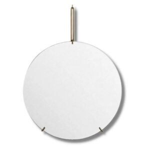 Miroir Industriel Suspendu Décoratif Contemporain Métallique