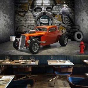 Papier Peint Atelier Ambiance Industrielle Authentique