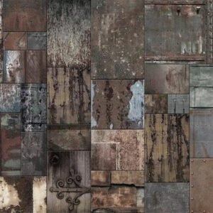 Papier Peint Effet Industriel Authentique