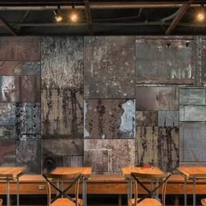 Papier Peint Effet Industriel Authentique