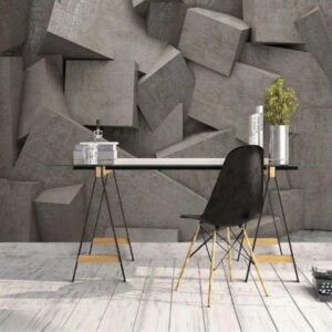 Papier Peint Industriel Chambre Contemporaine Authentique