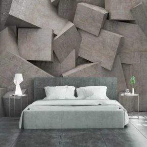 Papier Peint Industriel Chambre Contemporaine Authentique