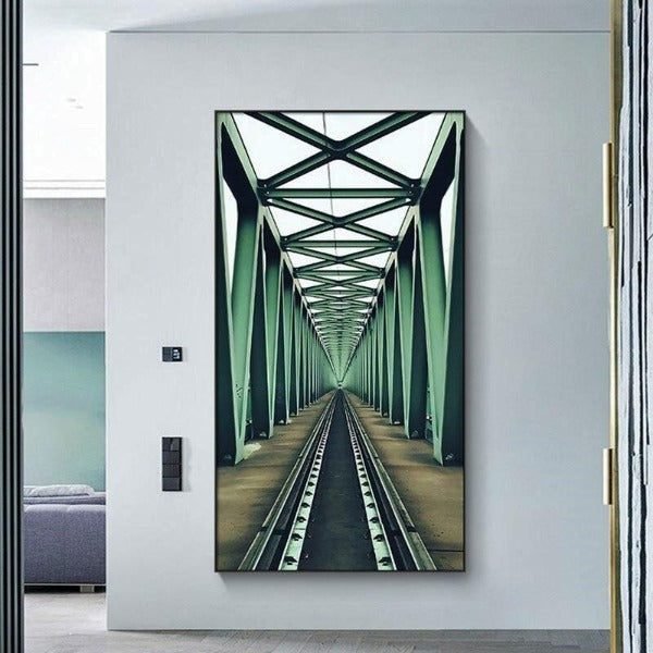 Tableau Industriel 3D Effet Relief Moderne 1 Tableau Industriel 3D Effet Relief Moderne