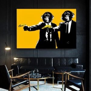 Tableau Industriel Banana Ambiance Loft Vintage