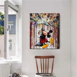 Tableau Industriel Mickey Collection Contemporaine Authentique