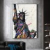 Tableau Industriel Statue Liberté Contemporain Métropolitain