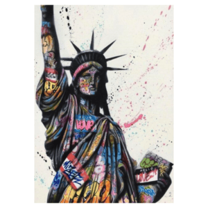 Tableau Industriel Statue Liberté Contemporain Métropolitain